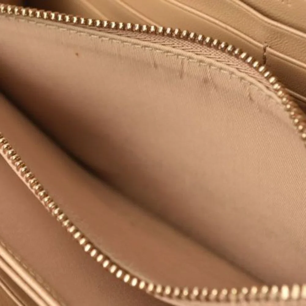 Christian Dior Long Wallet Iss Imo Beige